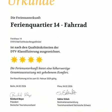 Ferienquartier- Forsthaus Bad Gottleuba