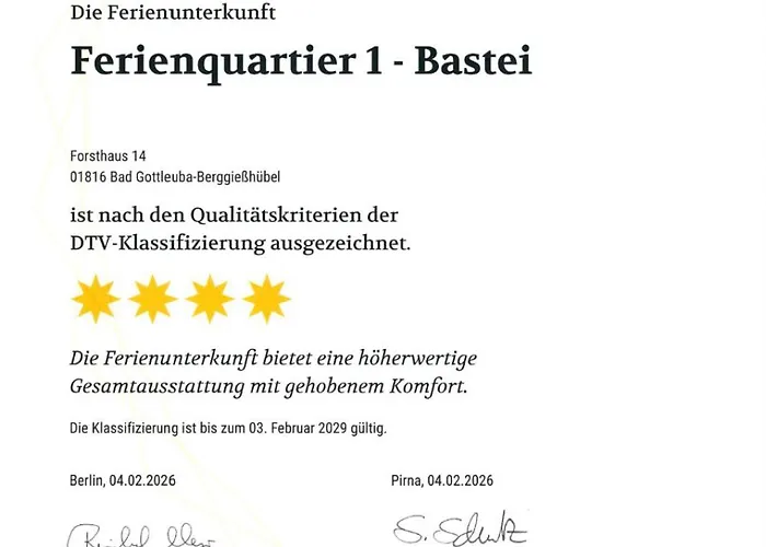 Ferienquartier- Forsthaus Appartement *