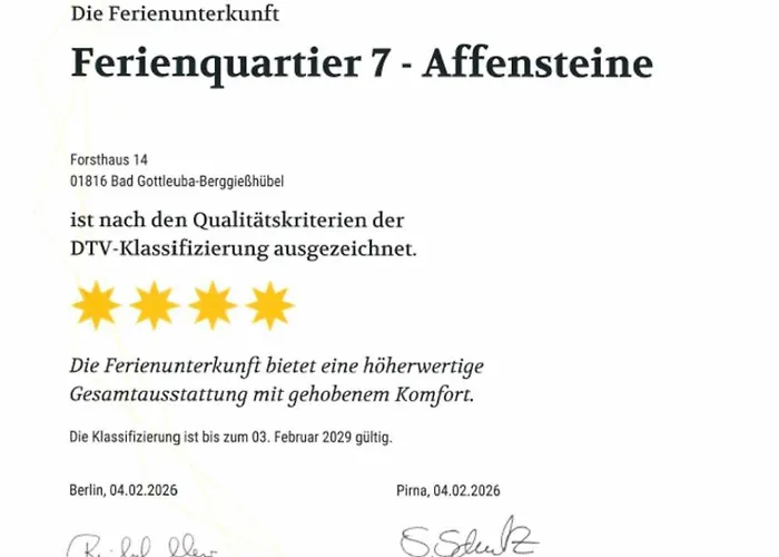 Appartement Ferienquartier- Forsthaus Bad Gottleuba